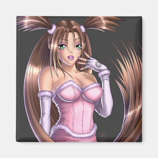 Anime Girl - Nikki Magneet (Voorkant)