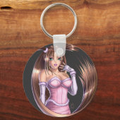 Anime Girl - Nikki Sleutelhanger (Voorkant)