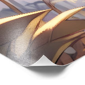 Anime Girl Pixie Hippie Moon Fairy Foto Afdruk (Hoek)