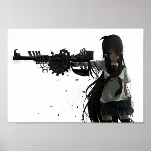 Anime Girl Power Poster (Voorkant)