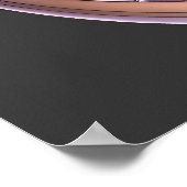 Anime Girl - Roze Poster (Hoek)