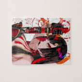 Anime girl Samurai Legpuzzel (Horizontaal)