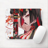 Anime girl Samurai Muismat (Met muis)