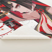 Anime girl Samurai  Sherpa Deken (3/4)