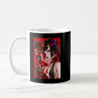 Anime Girl Samurai Waifu Japans esthetisch otaku Koffiemok