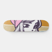 Anime Girl Skateboard (Horz)