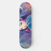Anime girl skateboard Ai (Recto)