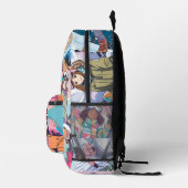 Anime Girl Snowboarder Collage Rugzak (Rechts)