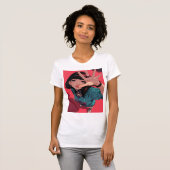 Anime Girl T-shirt High Quality Print (Devant entier)