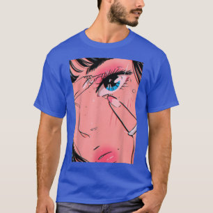 Anime Girl Vaporwave Egirl esthetische Japanse ota T-shirt