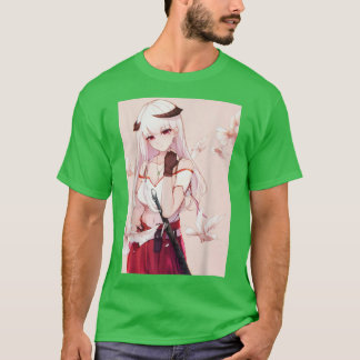 Anime Girl Waifu Aesthetic Japanese Japanese Otaku T-shirt