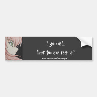 Anime Girls Bumpersticker