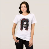 Anime Girls Tri-Blend Shirt (Voorkant volledig)