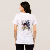 Anime Girls Tri-Blend Shirt (Achterkant volledig)