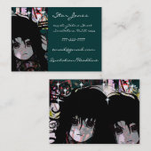 Anime Girls - Visitekaartje (Voorkant / Achterkant)