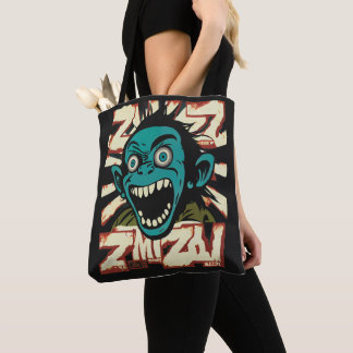Anime glimlach canvas tas
