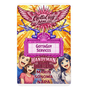 Anime GottaGuy Handyman Home Solutions  Magneet