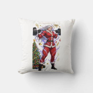 Anime Gym Kerstman Fitness Kerstmis Kussen