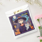 Anime Halloween Witch Bedankzakje (Gezegeld)