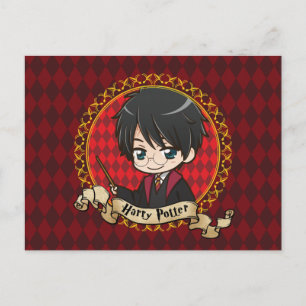 Anime Harry Potter Briefkaart