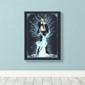 Anime HARRY POTTER™ Herten-Patronus Canvas Afdruk (Insitu (Houten vloer))