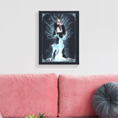 Anime HARRY POTTER™ Herten-Patronus Canvas Afdruk (Insitu (Woonkamer))