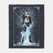 Anime HARRY POTTER™ Herten-Patronus Fleece Deken (Voorkant)
