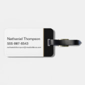 Anime HARRY POTTER™  Lijst Bagagelabel (Achterkant horizontaal)