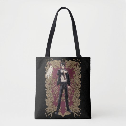 Anime HARRY POTTER™ Sierlijke Lijst Draagtas (Voorkant)