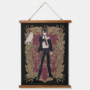 Anime HARRY POTTER™ Sierlijke Lijst Hangend Wandkleed