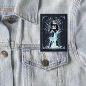 Anime HARRY POTTER™ Stag Patronus Button (Insitu)
