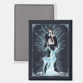 Anime HARRY POTTER™ Stag Patronus Magneet (Voorkant / Achterkant)