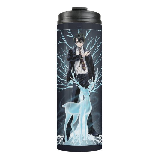 Anime HARRY POTTER™ Stag Patronus Thermosbeker (Voorkant)