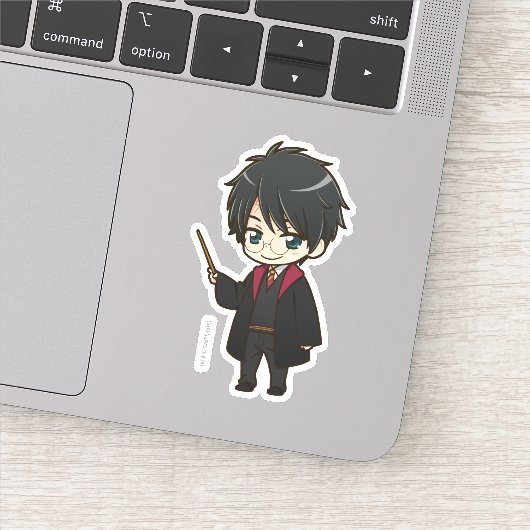 Anime Harry Potter Sticker (Detail)