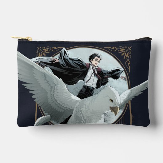 Anime HARRY POTTER™ Vlucht met Buckbeak Etui (Voorkant)