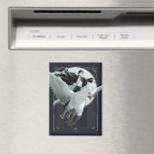 Anime HARRY POTTER™ Vlucht met Buckbeak Magneet (Insitu (Vaatwasser))