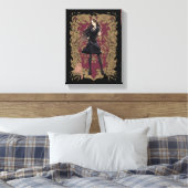 Anime Hermione Granger  Lijst Canvas Afdruk (Insitu (Slaapkamer))