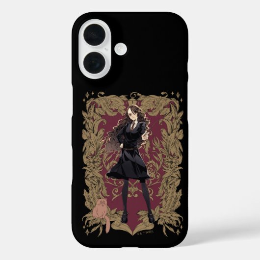 Anime Hermione Granger  Lijst Case-Mate iPhone Case (Achterkant)