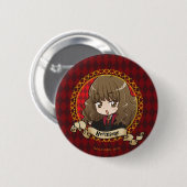 Anime Hermione Granger Ronde Button 5,7 Cm (Voorkant /achterkant)