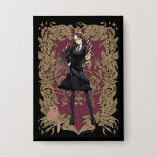 Anime Hermione Granger Sierlijke Lijst Button