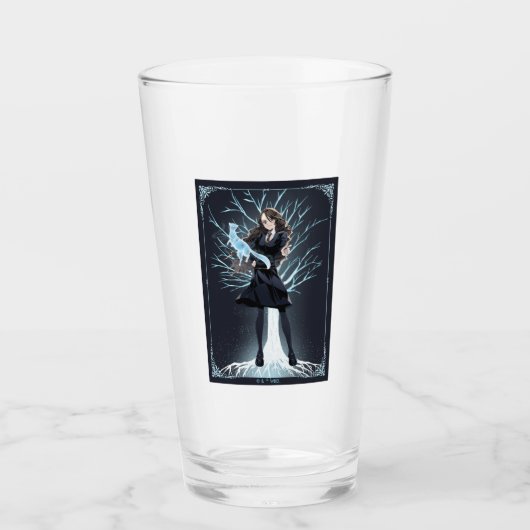 Anime Hermione Granger's Otter Patronus Glas (Voorkant)