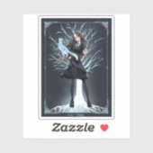 Anime Hermione Granger's Otter Patronus Sticker (Vel)