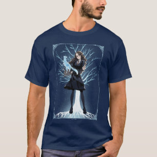 Anime Hermione Grangers Otter-toverdier T-shirt