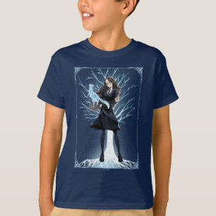Anime Hermione Grangers Otter-toverdier T-shirt
