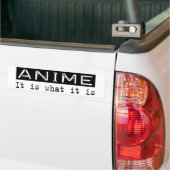 Anime het is bumpersticker (Op Truck)