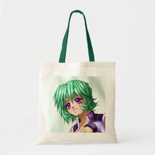 Anime Hoesje up Girl Tote Bag