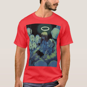Anime Horror Creepy Girl Aesthetic Japanse Otaku T-shirt