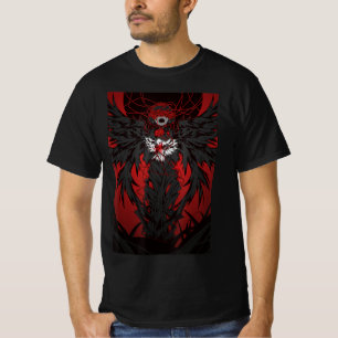 Anime Horror esthetic Scary Creepy Girl Japans T-shirt