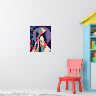 Anime inspiratie print No 10 Maanverlicht Geheimen