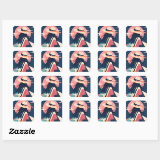 Anime inspiratie stickers 2 Sunlit Wanderer